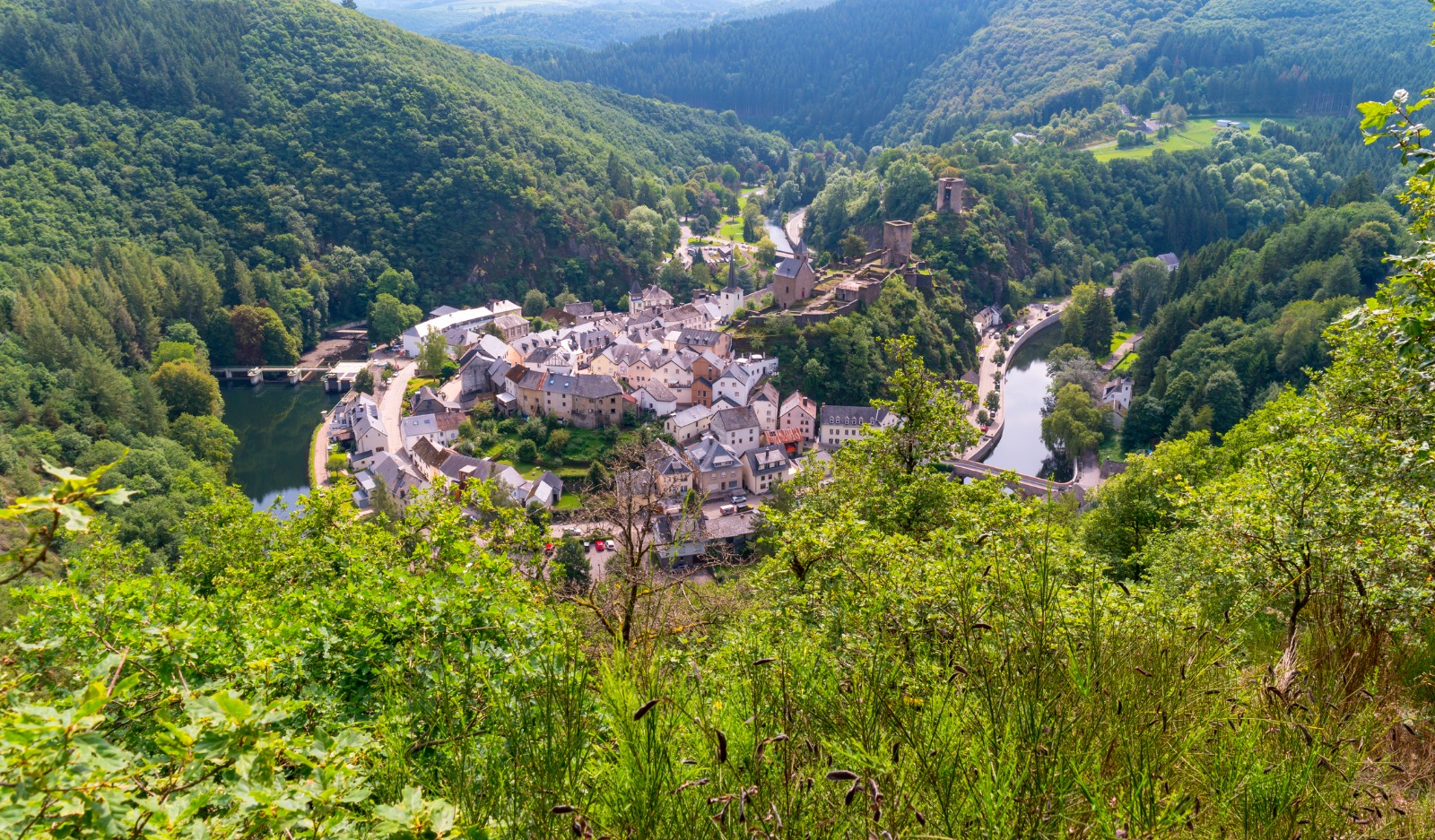 Village in a wooded valley in Luxembourg – part-load removals to Luxembourg